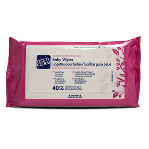 Baby Wipes by PDI - Nice'n Clean - Aloe & Vitamin E - 40 ct. Q34540