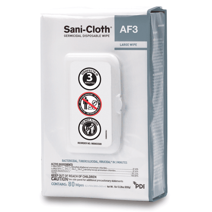 PDI Sani-Cloth AF3 Germicidal Disposable Wipe Softpack | PDI | SurgiMac