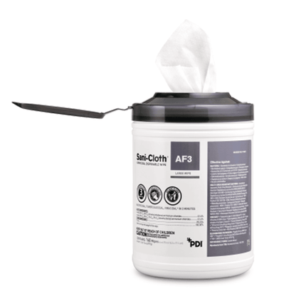 PDI Sani-Cloth AF3 Surface Disinfectant Cleaner Premoistened Germicidal Wipe | P13872 | | Disinfecting Wipes, Infection Control, Surface disinfectants | PDI | SurgiMac