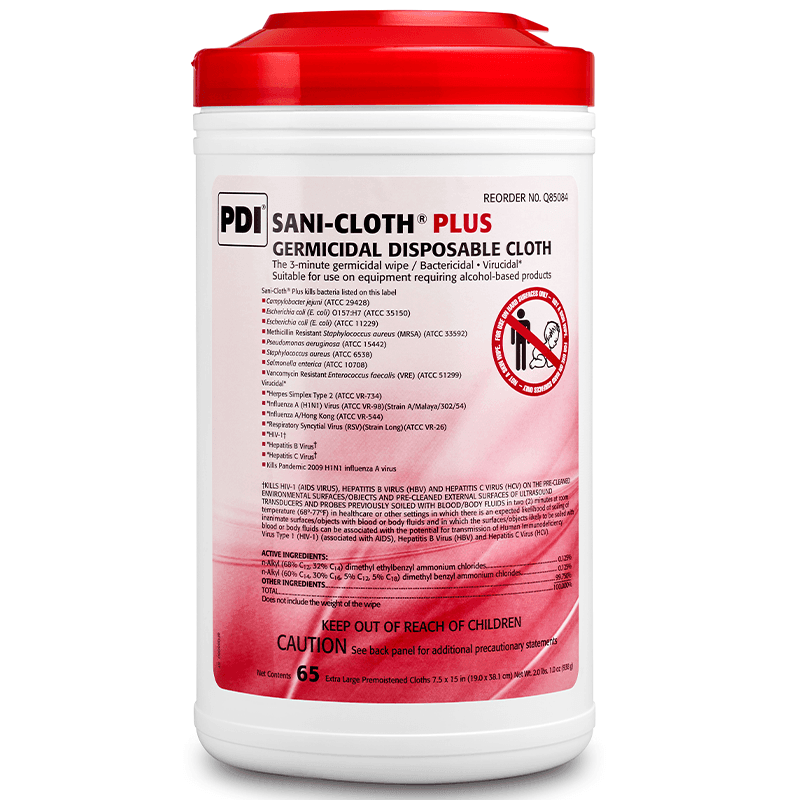 PDI Sani-Cloth Plus Extra-Large Wipes (7.5
