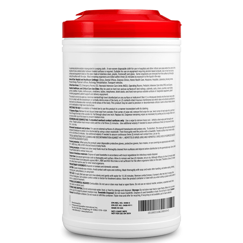 PDI Sani-Cloth Plus Extra-Large Wipes (7.5