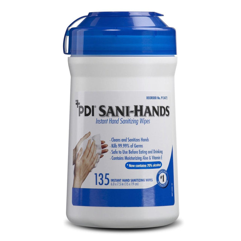 PDI Sani-Hands Instant Hand Sanitizing Wipes, P13472 P13472-1