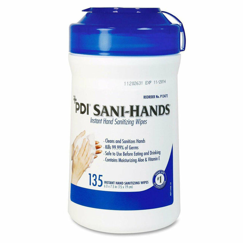 PDI Sani-Hands Instant Hand Sanitizing Wipes, P13472 P13472-PL