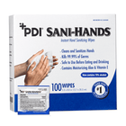 PDI | PDI Sani Hands: The Sanitizing Wipes Hand Hygiene Solution for Safe Hands | D43600