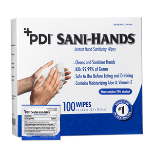 PDI Sani Hands: The Sanitizing Wipes Hand Hygiene Solution for Safe Hands D43600