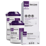 PDI Sani Wipes, Large Super Sani Cloth Disinfectant Wipes: Powerful Sani Cloth Wipes Kill 99.9% of Germs Q55172 Q55172-1