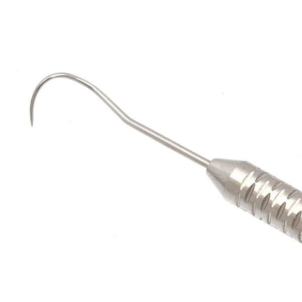 SurgiMac Pigtail Explorer Instrument #2A - Double Ended, High-Quality Stainless Steel 10-319s