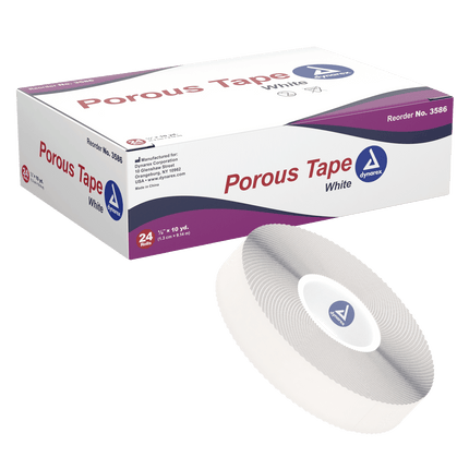 Porous Tape | 3586 | | Disposable Medical Supplies, Done, First Aid, First Responder Supplies, General & Advanced Wound Care, Surgical & Procedural, Tapes | Dynarex | SurgiMac