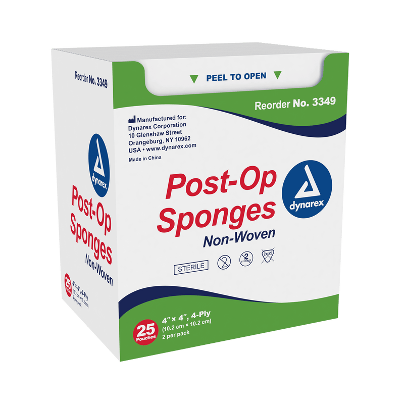 Post-Op Sponges 3349