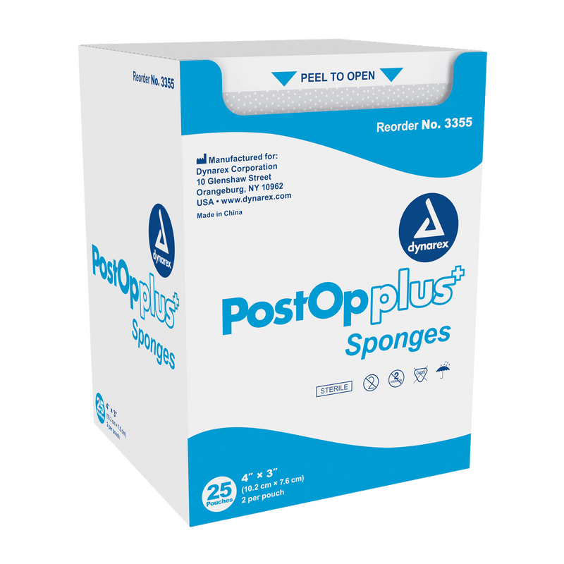 Post-Op Sponges 3355