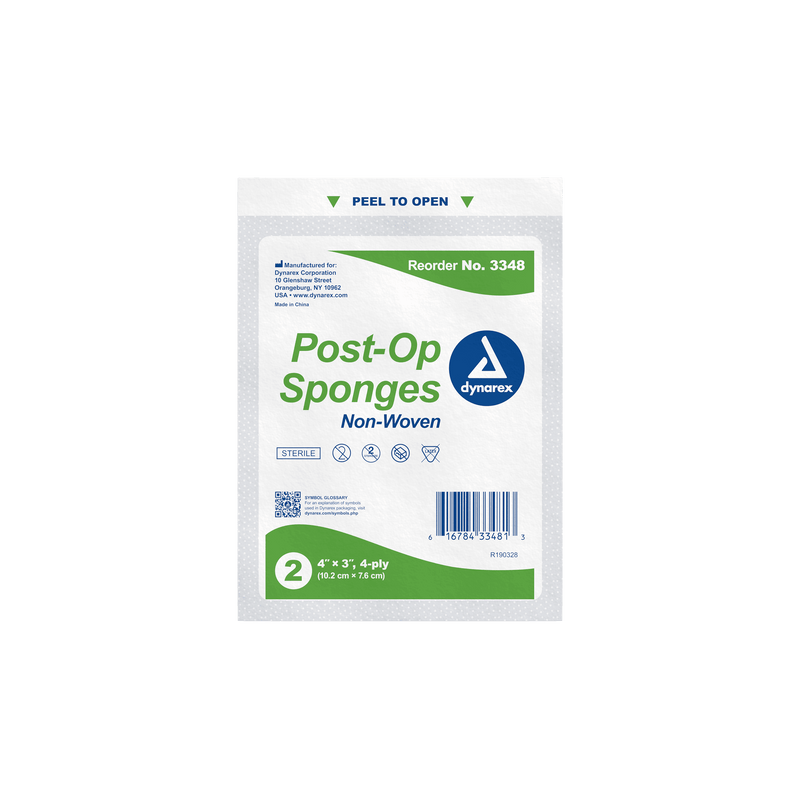 Post-Op Sponges 3348