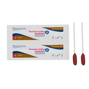 Povidone Iodine Swabsticks 1201-1