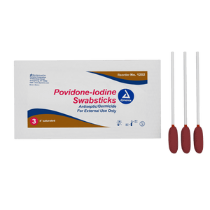 Povidone Iodine Swabsticks 1202-3