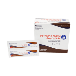 Povidone Iodine Swabsticks 1201-1