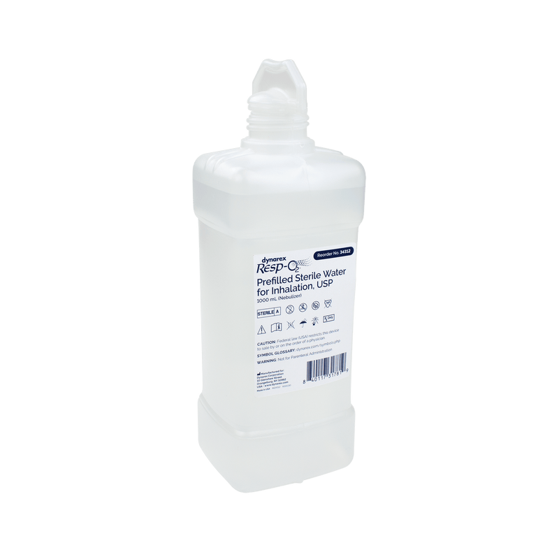 Dynarex Prefilled Sterile Water For Inhalation (Nebulizer) 34312
