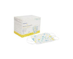 Procedure Mask McKesson Pleated Earloops Child Size Kid Design (Blue and Yellow Polka Dot) NonSterile ASTM Level 1 Pediatric 16-1000-1