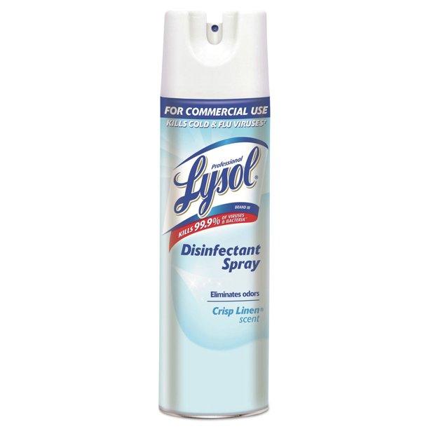Professional Lysol Surface Disinfectant Alcohol Based Aerosol Spray Liquid 19 oz RAC74828CT