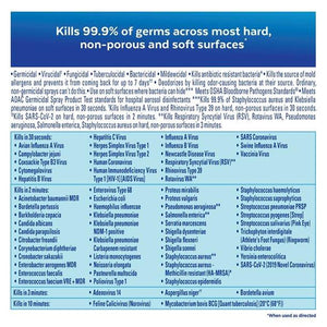 Professional Lysol Surface Disinfectant Alcohol Based Aerosol Spray Liquid 19 oz RAC74828CT