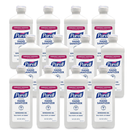Purell Advanced Hand Sanitizer 16 oz. Ethyl Alcohol Gel Bottle | 9636-12-S-CS | | Hand hygiene, Hand Sanitizer | GOJO | SurgiMac