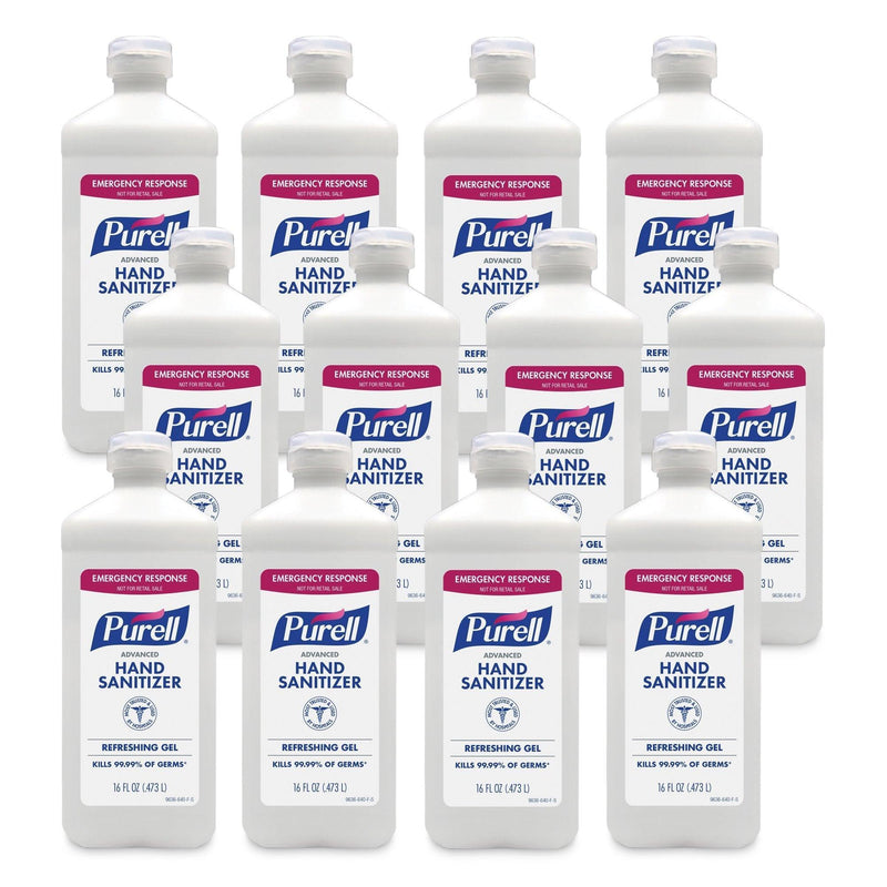 Purell Advanced Mini Hand Sanitizer 16 oz 9636-12-S-CS