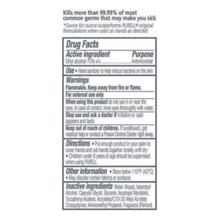 Purell Advanced Hand Sanitizer 2 oz. Ethyl Alcohol Gel Bottle | 9605-24-1 | | Hand hygiene, Hand Sanitizer | GOJO | SurgiMac