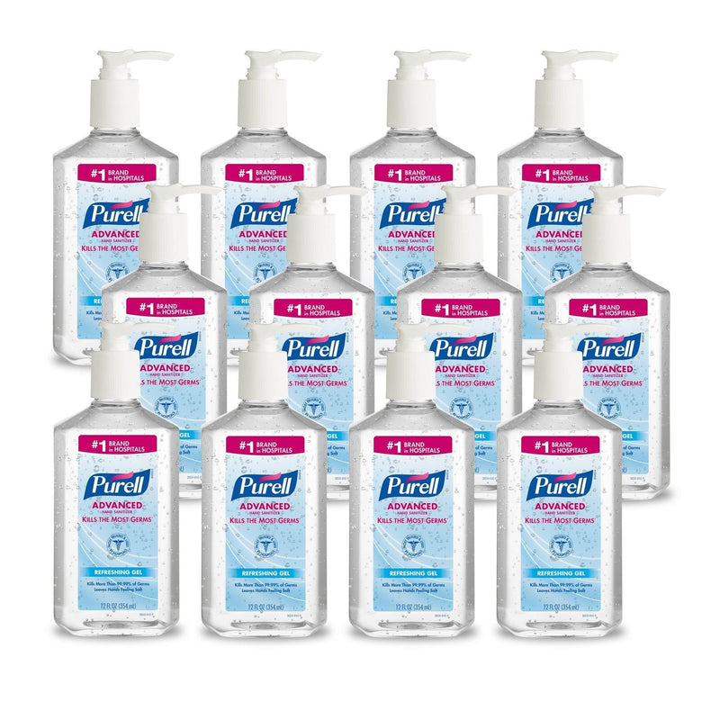 Purell Gel Hand Sanitizer 12 fl oz 3659-12