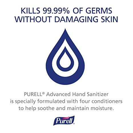 Purell Gel Hand Sanitizer 12 fl oz 3659-12