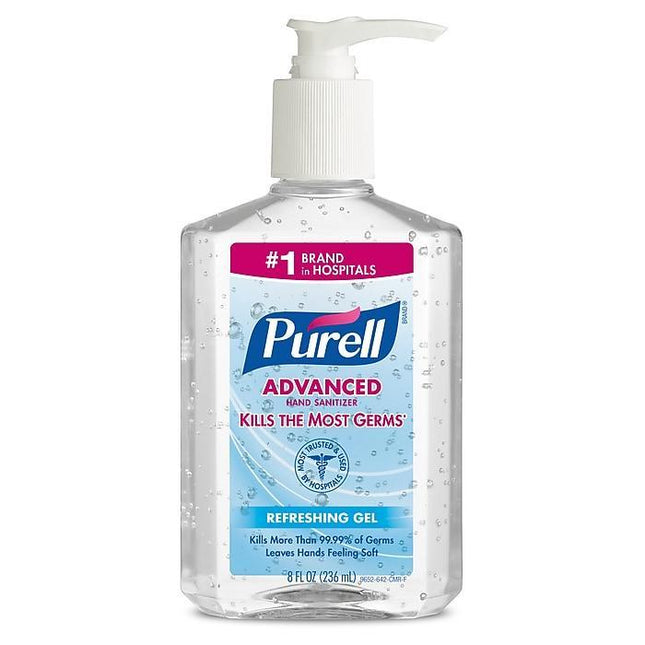 GOJO | Purell Advanced Instant Mini Hand Sanitizer 8 oz | 9652-12