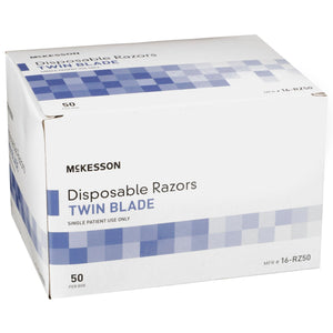 Razor McKesson Twin Blade Disposable 16-RZ50