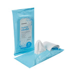 Rinse-Free Bath Wipe McKesson Soft Pack Purified Water / Aloe Scented 8 Count 16-7900