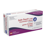 Safe-Touch Latex Exam Gloves - Powder-Free 2337