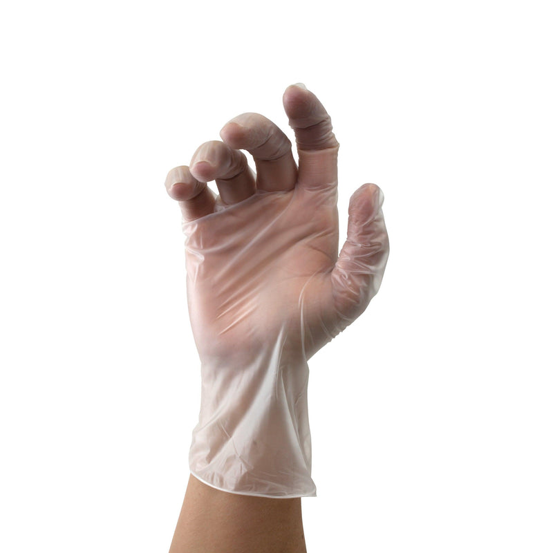 Safe-Touch Vinyl Exam Gloves, Powder-Free 2611
