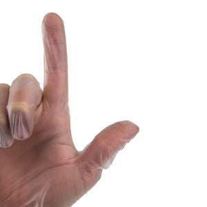 Safe-Touch Vinyl Exam Gloves, Powder-Free 2611