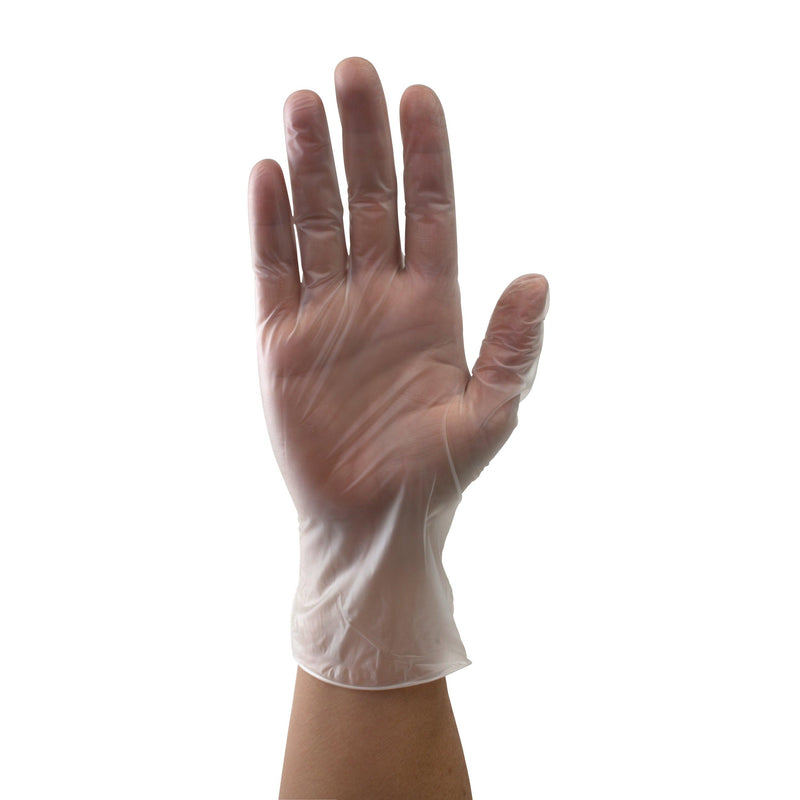 Safe-Touch Vinyl Exam Gloves, Powder-Free 2611