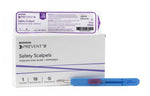 McKesson Safety Scalpel Stainless Steel / Plastic Classic Grip Handle Sterile Disposable 16-37210