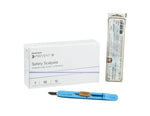 Safety Scalpel Stainless Steel / Plastic Sensory Grip Handle Sterile Disposable 16-63210