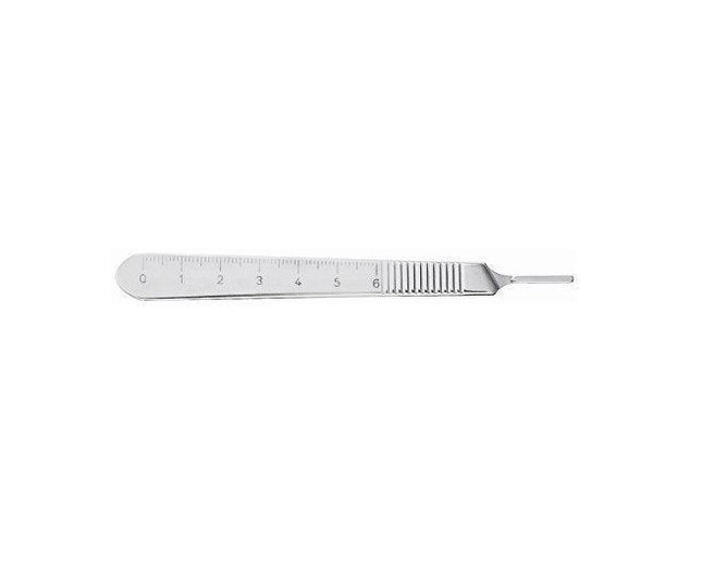 McKesson | Scalpel Handle Argent Stainless Steel | 43-1-033