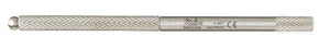 Scalpel Handle Self Locking, Miniature, Round Knurled Stainless Steel Size 3K 43-1-401