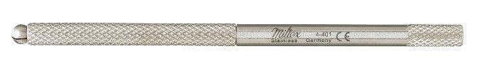 Scalpel Handle Self Locking, Miniature, Round Knurled Stainless Steel Size 3K 43-1-401