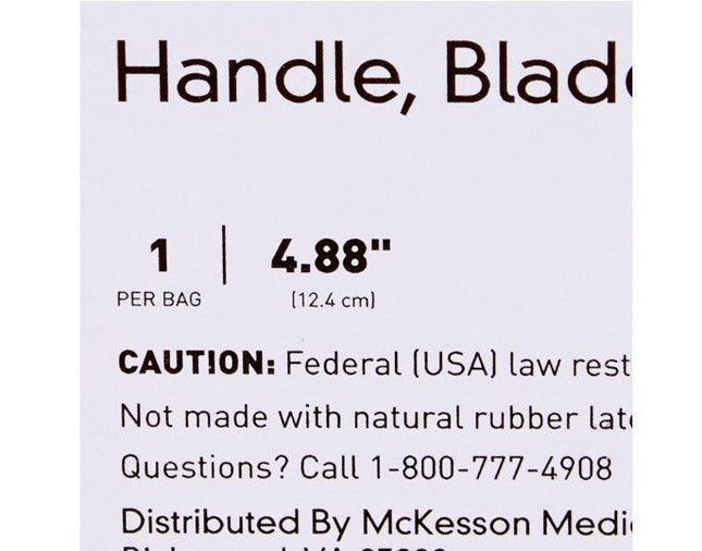 McKesson | Scalpel Handle McKesson Size 3 | 43-2-033