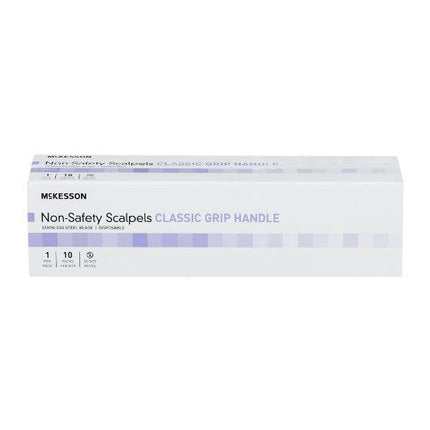 Scalpel Stainless Steel / Plastic Sensory Grip Handle Sterile Disposable | 1625 | | Cutting Blades, Disposable, Handles with Blades, Instruments, Knives and Scalpels, Medical Supplies | McKesson | SurgiMac