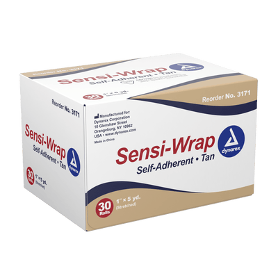 Sensi-Wrap Self-Adherent Bandage Rolls