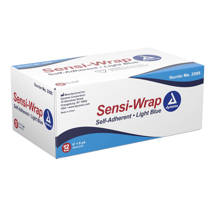 Sensi-Wrap Self-Adherent Bandage Rolls | 3171 | | Ahmar, Bandages, Bandages & Splints, Cohesive Bandages & Dressings, Disposable Medical Supplies, First Aid, General & Advanced Wound Care, Tattoo | Dynarex | SurgiMac