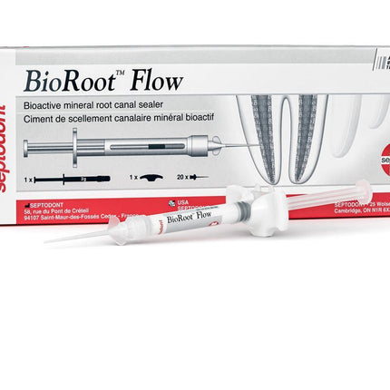 Septodont BioRoot Flow Bioceramic Root Canal Sealer | 01E0510 | | Endodontic products, Endodontic sealers & cements, Root canal sealer | Septodont | SurgiMac