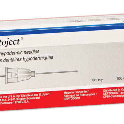 Septoject 27 Short Orange Needles, Disposable Sterile for use on Standard 1.8 | Septodont | SurgiMac