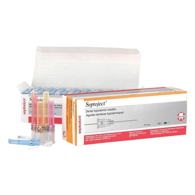 Septodont Septoject 30 Short Blue Needles (30 Gauge), Disposable Sterile for use on 01N1301