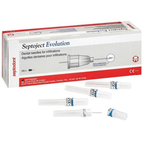 Septodont Septoject Evolution 30 Gauge X-Short 9 mm Intraligamantry Injections Disposable 01N1650