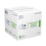 Sheer Plastic Adhesive Bandages - Sterile 3601