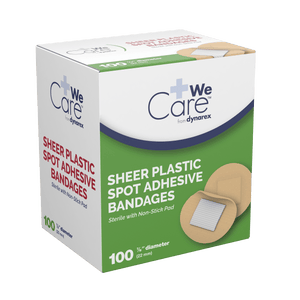 Sheer Plastic Adhesive Bandages - Sterile 3601
