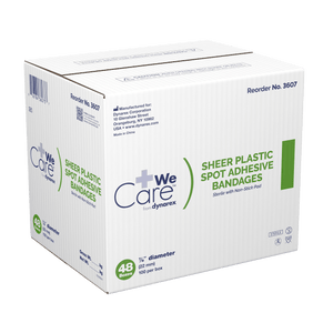 Sheer Plastic Adhesive Bandages - Sterile 3601